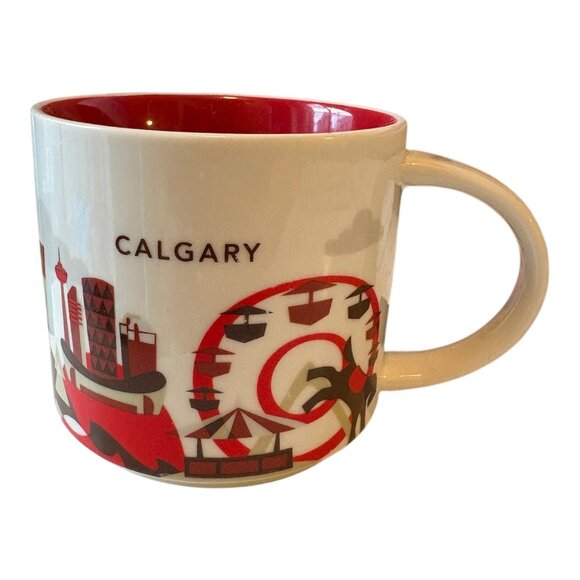 Starbucks Calgary You Are Here Collection Ceramic Mug Coffee Cup Kitchen Drink - Picture 1 of 7